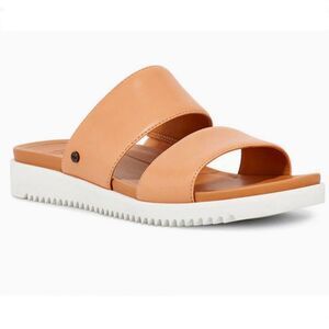 UGG Zyle Slide Light Brown Sandals Slippers Porcini Tan Size 10